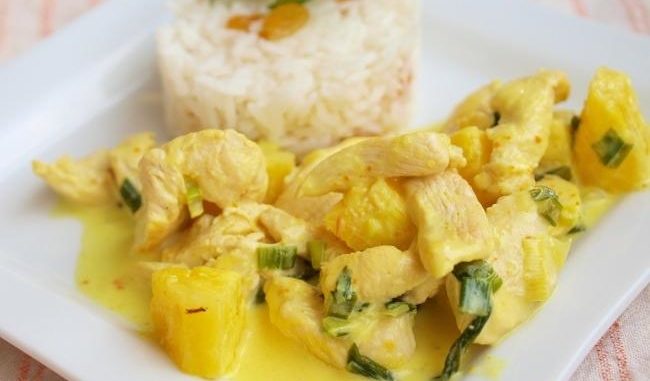 курица карри