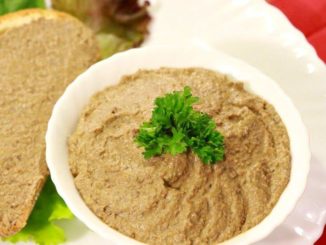 Паштет из куриной печени с грибами