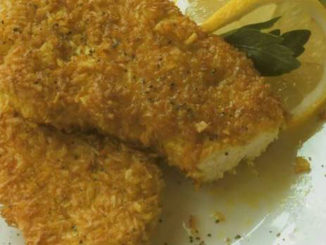 Куриные шницели в кокосовой панировке