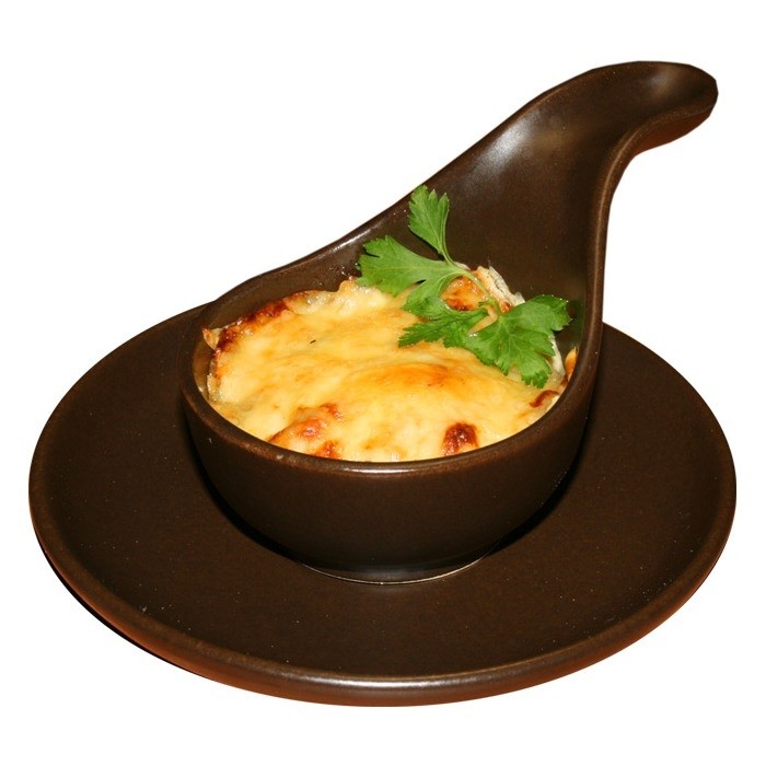 Жульен из курицы с маслинами