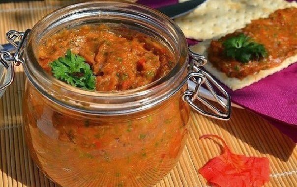 Икра из баклажанов по-плевенски Икра из баклажанов по-плевенски