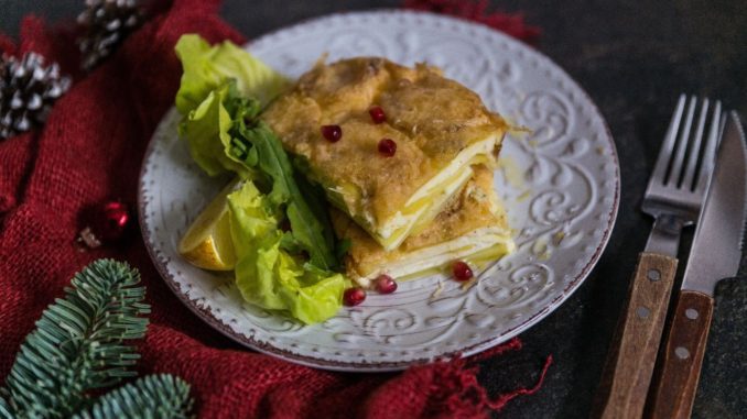 Картофельная запеканка с пармезаном Картофельная запеканка с пармезаном