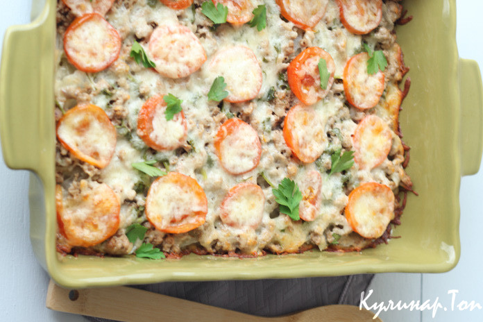 Картофельно-мясная запеканка