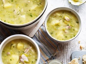Картофельный суп с курицей