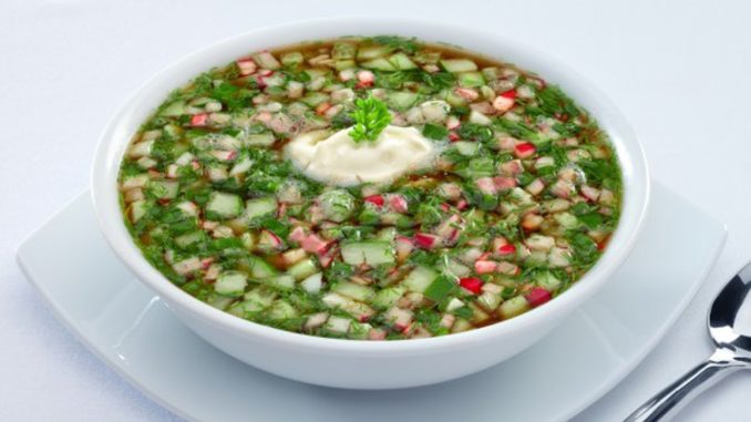 Классическая окрошка Классическая окрошка