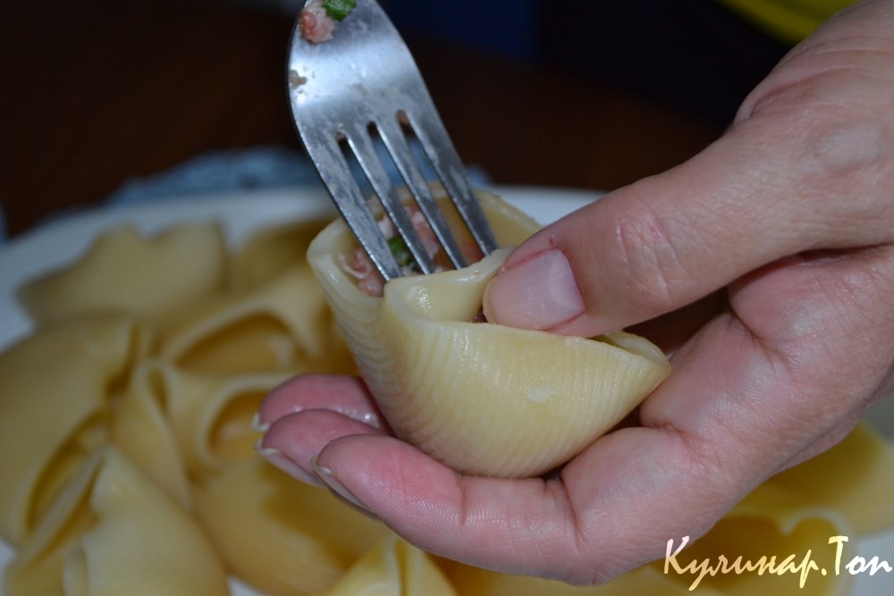 Фаршированные конкильони