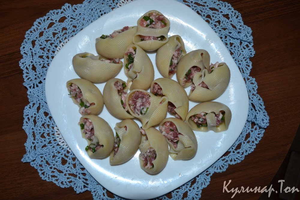 Фаршированные конкильони