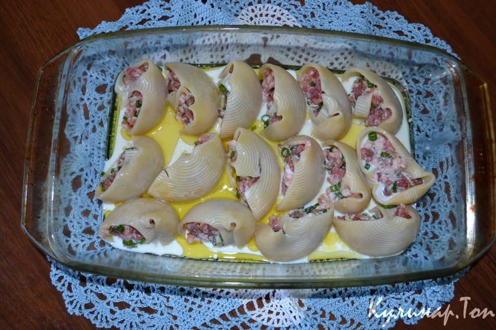 Фаршированные конкильони