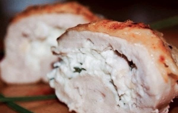 Куриные рулетики с фетой Куриные рулетики с фетой