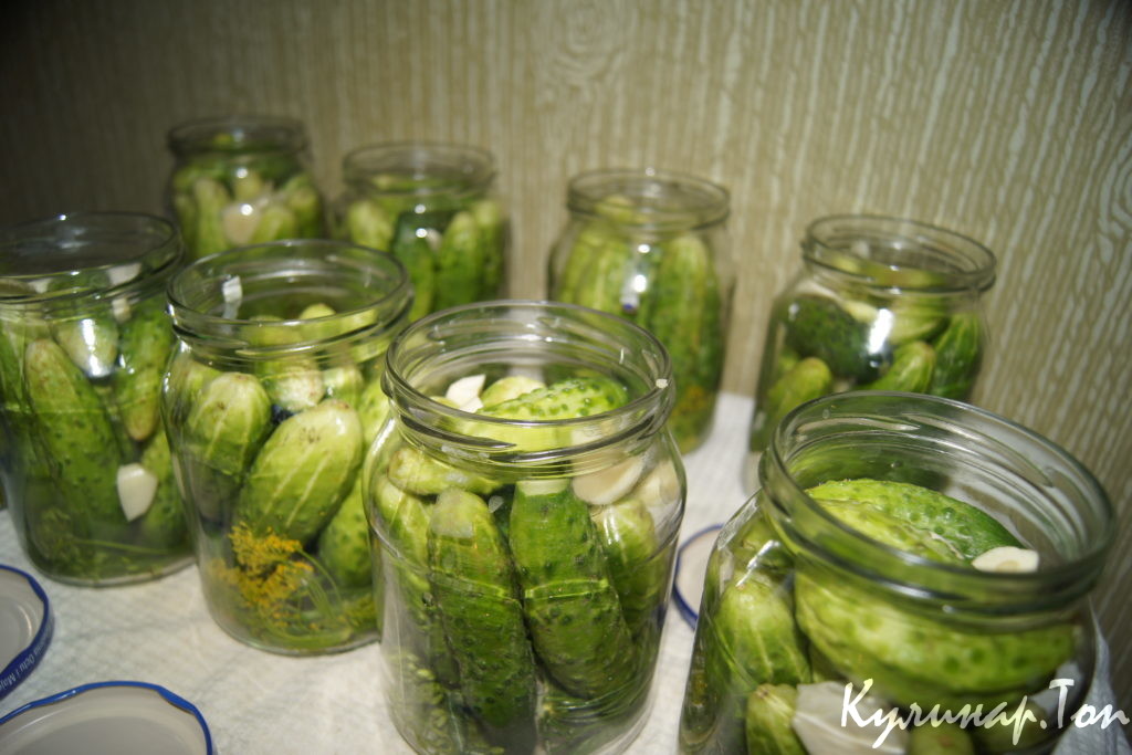 Маринованные огурцы с корицей