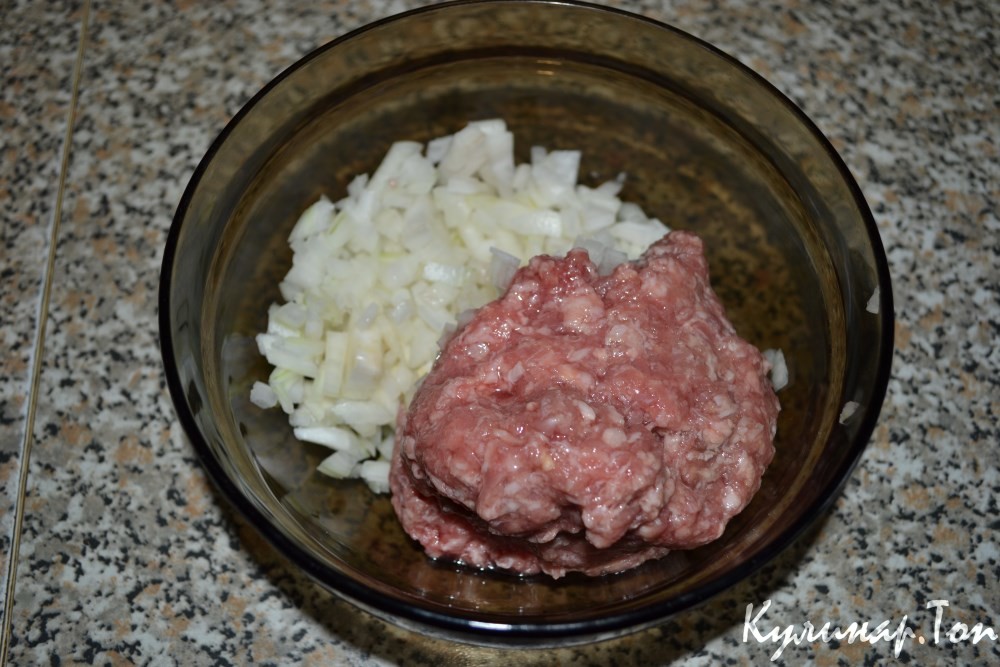 Мясной пирог из лаваша