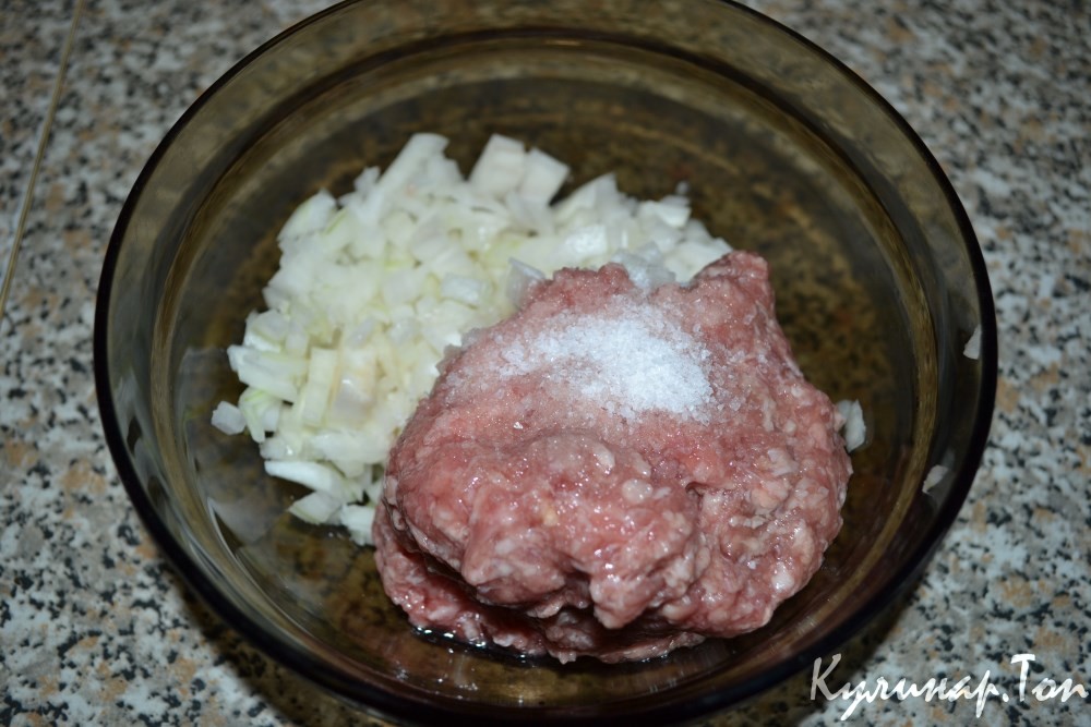 Мясной пирог из лаваша