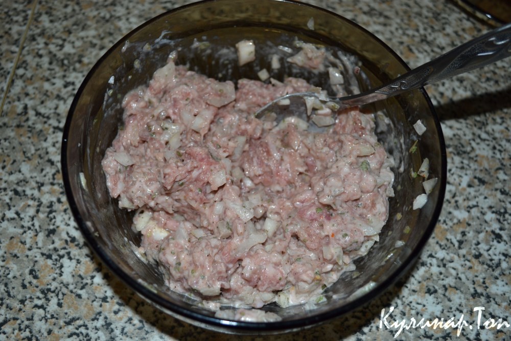 Мясной пирог из лаваша