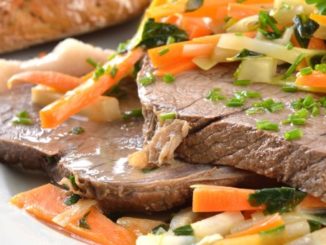 Мясо с хреном по-венски