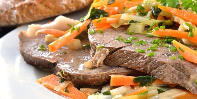 Мясо с хреном по-венски Мясо с хреном по-венски
