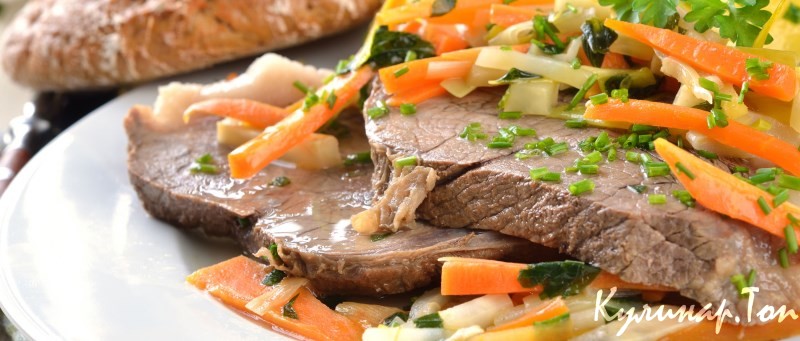 Мясо с хреном по-венски
