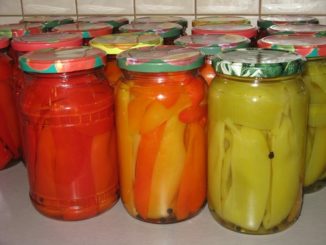 Перец, маринованный по-болгарски