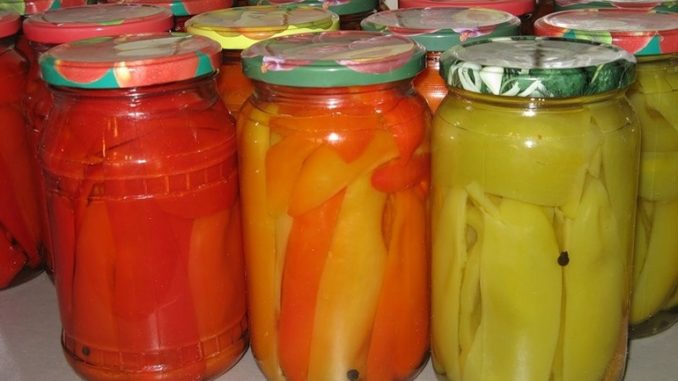 Перец, маринованный по-болгарски Перец, маринованный по-болгарски