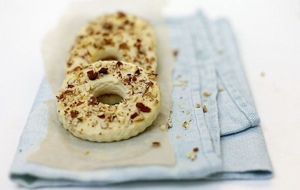 Песочные кольца с орехами Песочные кольца с орехами