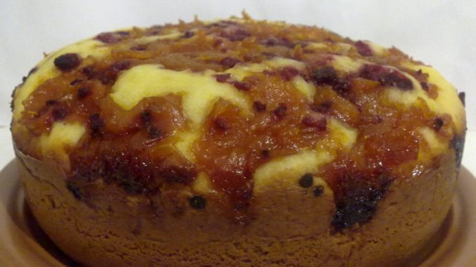 Пирог с творогом и фруктами Пирог с творогом и фруктами