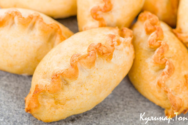 Пирожки с мясом в духовке
