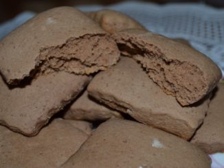Шоколадно-молочные коржики