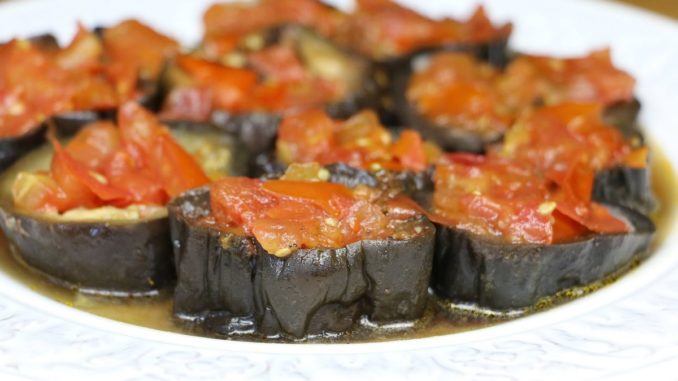 Закуска из баклажанов по-узбекски Закуска из баклажанов по-узбекски