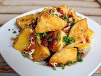 Запеченный картофель с мясом