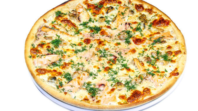 белая пицца Белая пицца с сыром