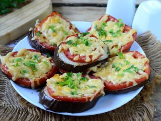 Баклажаны под сыром в духовке