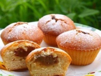Кексы со сгущенкой