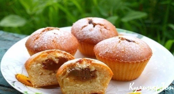 Кексы со сгущенкой Кексы со сгущенкой