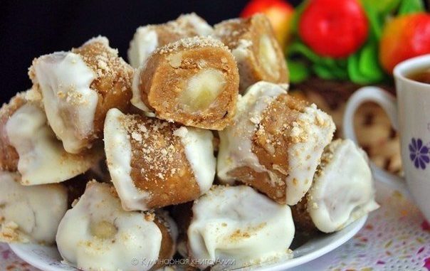 Конфеты с банановой начинкой Конфеты с банановой начинкой