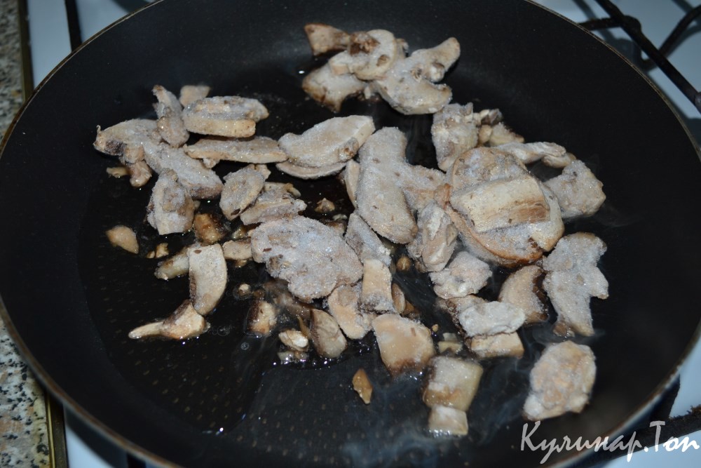 Курица фаршированная гречкой