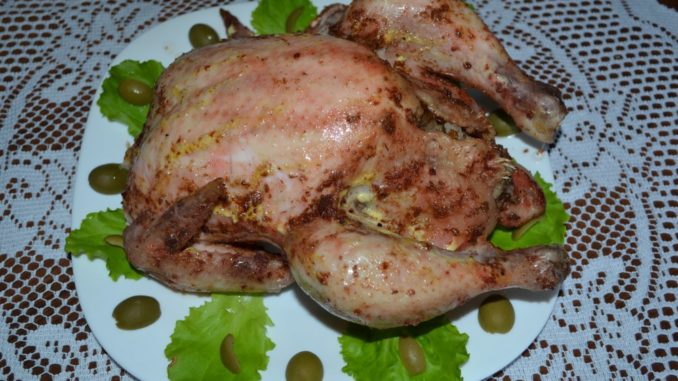 Курица фаршированная гречкой-18 Курица фаршированная гречкой