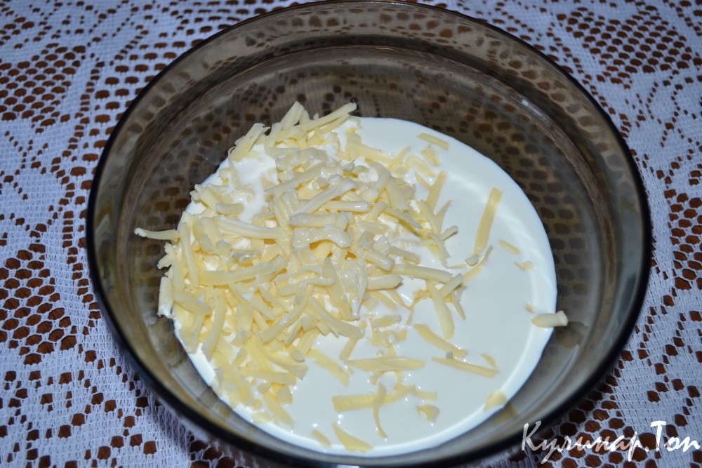 Курица со сливками по-французски