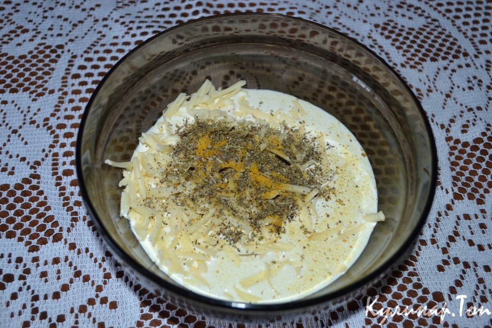 Курица со сливками по-французски