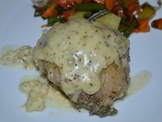 Курица со сливками по-французски