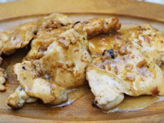 Курица со сливками по-французски