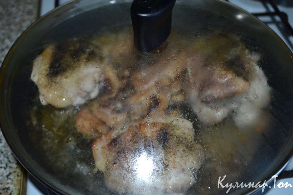 Курица в сметанном соусе