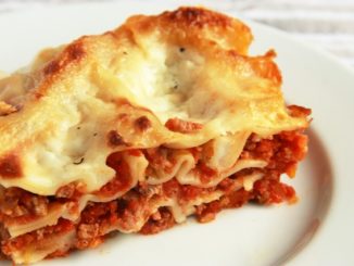 Лазанья с беконом