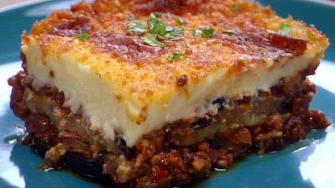 Мусака по-гречески Мусака по-гречески