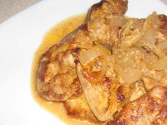Мясо по-запорожски