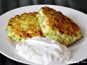 Оладьи из кабачков в духовке