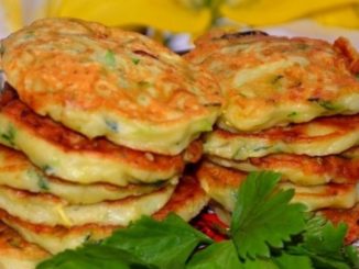 Острые кабачковые оладьи