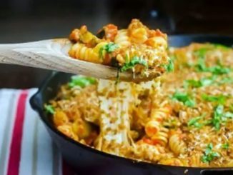 Сырная паста, запеченная в духовке