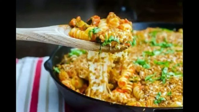 Сырная паста, запеченная в духовке Сырная паста, запеченная в духовке