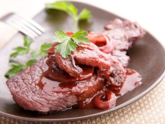 Винный соус с грибами