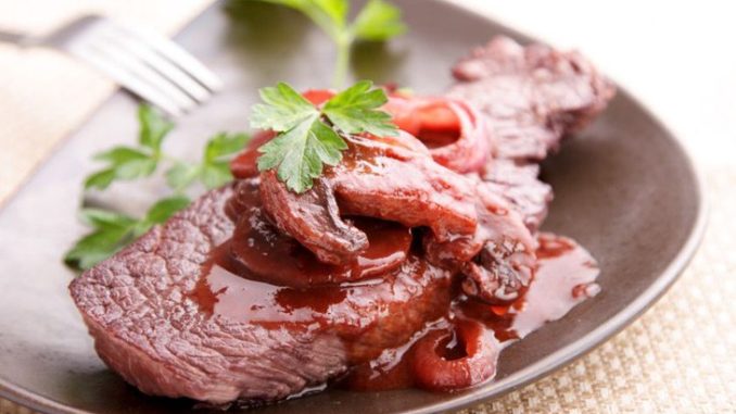 Винный соус с грибами Винный соус с грибами