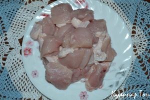 Жаркое из курицы с нутом